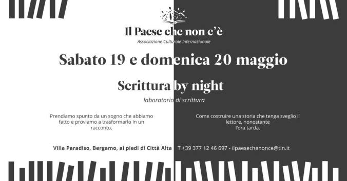 BY NIGHT 19 E 20 MAGGIO